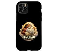 Best Dad For All Of Eternity Religious Christian Father Son Case for iPhone 11 Pro