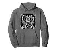 Best Dad Forever Worlds Greatest Father Dadd Fathers Day Pullover Hoodie