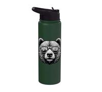 Best Dad Funny Father's Day Proud Father Husband Daddy Stainless Steel Insulated Water Bottle