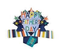Best Dad Happy Father's Day Pop-Up Greeting Card Second Nature 3D Pop Up Cards FPOP005