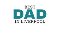 Best Dad In Liverpool Men's T-Shirt - White - L - White