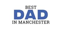 Best Dad In Manchester Sweatshirt - White - XXL - White