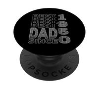 Best dad in the world Dad since 1950 Father's day PopSockets Adhesive PopGrip