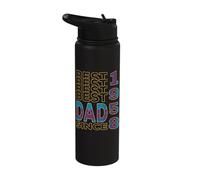 Best dad in the World Dad Since 1958 Father's Day Stainless Steel Insulated Water Bottle