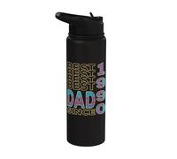 Best dad in the World Dad Since 1990 Father's Day Stainless Steel Insulated Water Bottle