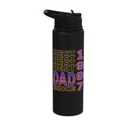 Best dad in the World Dad Since 1997 Father's Day Stainless Steel Insulated Water Bottle