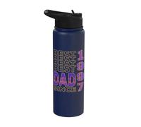 Best dad in the World Dad Since 1997 Father's Day Stainless Steel Insulated Water Bottle