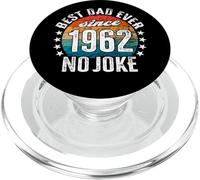 Best dad in the world - no joke - Best dad since 1962 PopSockets PopGrip for MagSafe