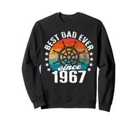 Best dad in the world - no joke - Best dad since 1967 Sweatshirt