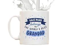 Best Dad Mug, Ceramic Dad Mug | My Son Coffee Mug 350ml | Best Son Mug, Coffee Mug for Best Son in the World, Unique Gag Dad Mug,