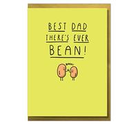Best Dad There's Ever Bean! Fun Father's Day or Dad Birthday Card