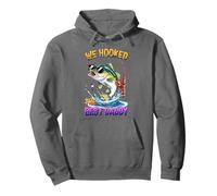 Best Daddy Fishing - Cool Son Daughter Fishing Dad Grandpa Pullover Hoodie