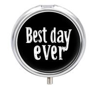 Best Day Ever Pill Case 3 Compartment Pillbox