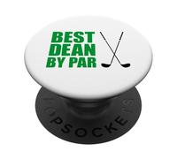 Best Dean By Par Golfer Name Pun PopSockets Adhesive PopGrip