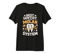 Best Dentist in the Molar System Dental Teeth Premium T-Shirt