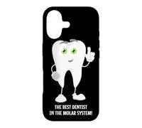Best Dentist In The Molar System Funny Tooth Pun Joke Quote Case for iPhone 17