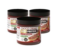 BEST DIET Keto Protein Bestdiet Vegan Chocolate Spread with Hazelnuts, Palm Oil, Low Fat and Carb, No Sweeteners, Gluten Free, Pack of 3 200g Jars