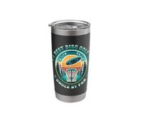 Best Disc Golf Uncle by Par Flying Disc Retro Sunset Stainless Steel Insulated Tumbler