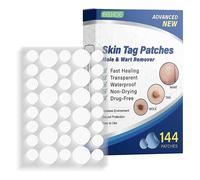 Best Discount-new 144 Warts Remover Patch Treating Acne Patch Removing Wart Moles And Skin Tags Pain-free White Herbal Essence