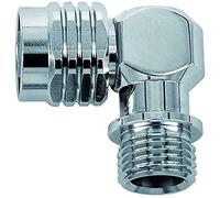 Best divers ae0115 Connector Brass, Chrome, Swivel, 2 ° Stadium 90 °, 9/16 "M-9/16 F