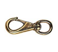 Best Divers Brass Swivel Eye Carabiner Golden