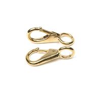 Best divers ai0244/2B Carabiner, Fixed Brass 73 mm, Ecopack 2 Pieces