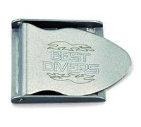 Best divers fi0102 Stainless Buckle Belt Standard, SUB, Silver