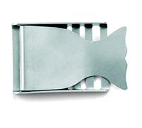 Best divers fi0106 Whale Stainless Buckle, Silver