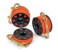 Best divers ML0060OR Underwater Reel, Black/Orange, 15m