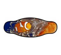 Best divers Neoprene Mask Strap, Double Sheet, Anemone