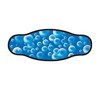 Best divers Neoprene Mask Strap, Double Sheet, Bubbles