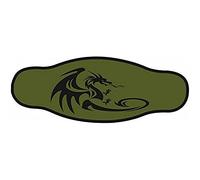 Best divers Neoprene Mask Strap, Double Sheet, Dragon