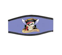 Best divers Neoprene Mask Strap, Double Velcro, 3 Pirates