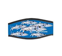 Best divers Neoprene Mask Strap, Double Velcro, Barracuda
