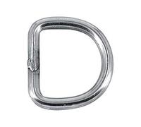Best divers Stainless Steel D Ring 50 mm (ecopack 2 pcs), Unisex Adult, Grey,