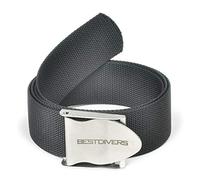 Best divers zi0140i Belt, Shots Sub, Stainless Steel Clasp, Black