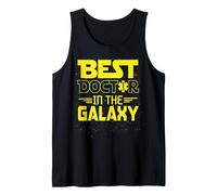 Best Doctor in The Galaxy Sci-Fi Medical Design Tank Top