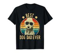Best Dog Dad Ever Bedlington Terrier Father's Day Gift T-Shirt