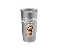 Best Dog Dad Ever - Cavapoo Stainless Steel Insulated Tumbler