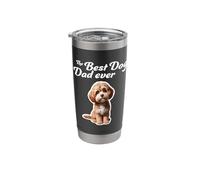 Best Dog Dad Ever - Cavapoo Stainless Steel Insulated Tumbler