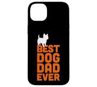 Best Dog Dad Ever - Cool Cairn Terrier Case for iPhone 14 Plus