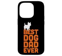Best Dog Dad Ever - Cool Cairn Terrier Case for iPhone 14 Pro
