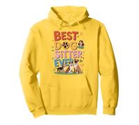 Best Dog Sitter Ever Funny Pet Care Men Women Pet Sitter Pullover Hoodie