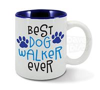 Best Dog Walker Ever, Walking, Animal, pet Lover, Boys, Man's Blue Colour Inside, Mug Cup