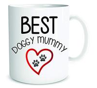 Best Doggy Mummy Coffee Mug Gift Present Dog Lovers Gift Dog Mum Pet Puppy WSDMUG1920