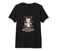 Best Drummer in The World Premium T-Shirt