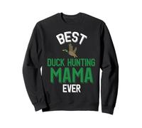 Best Duck Hunting Mama Ever Cool Duck Family Sweatshirt