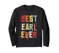 Best Earl Ever Popular Retro Birth Names Earl Costume Long Sleeve T-Shirt