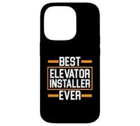 Best Elevator Installer Ever Technician Operator Elevator Case for iPhone 14 Pro