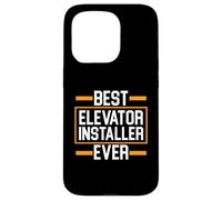 Best Elevator Installer Ever Technician Operator Elevator Case for iPhone 15 Pro